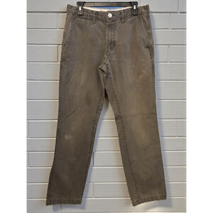 Eddie Bauer Men's 32x34 Legend Wash Classic Fit Cotton Straight Leg Pants Flawed